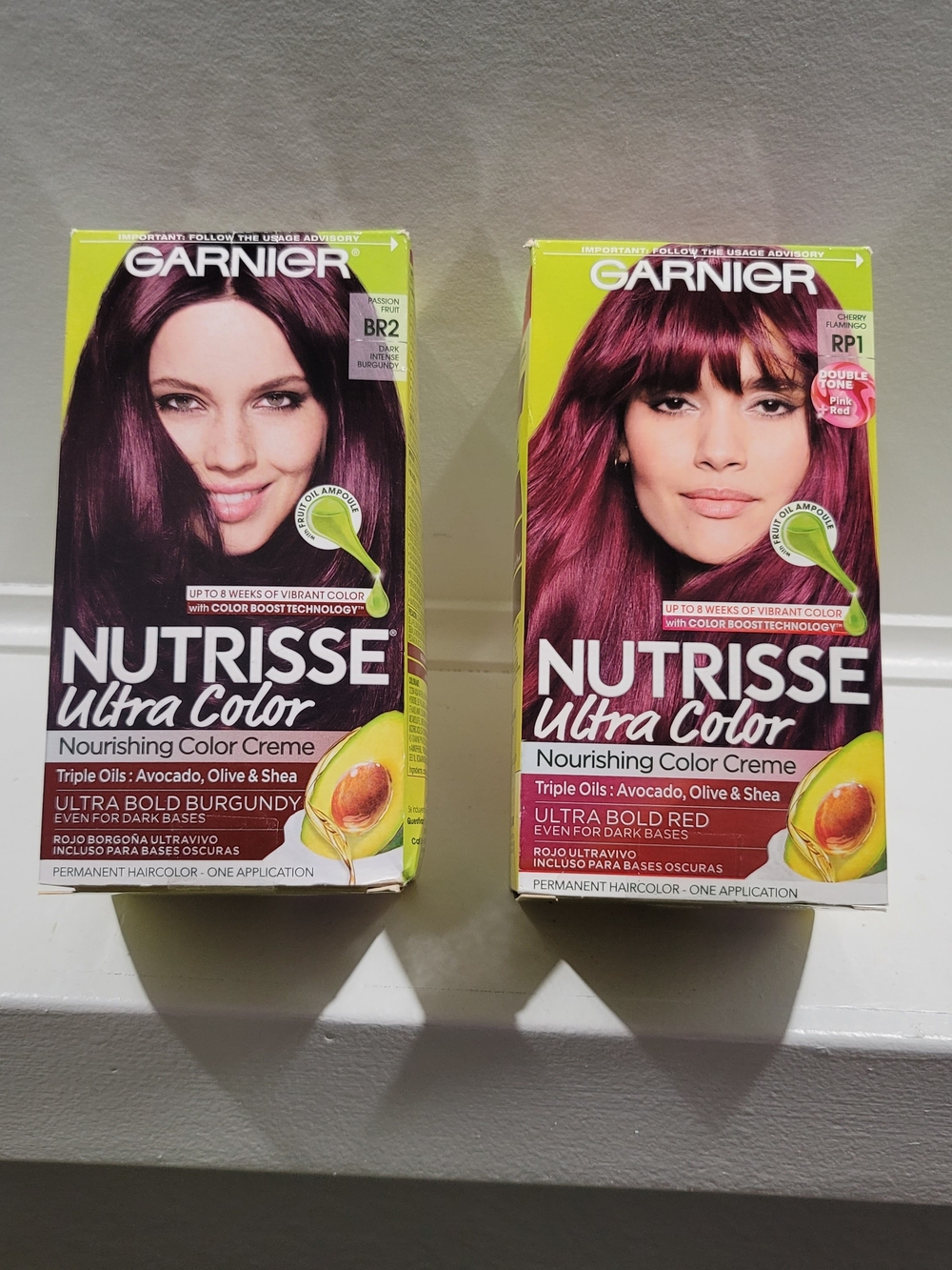 Garnier Nutrisse Ultra Color Hair Dye - Ultra Bold Burgundy / Ultra Bold Red